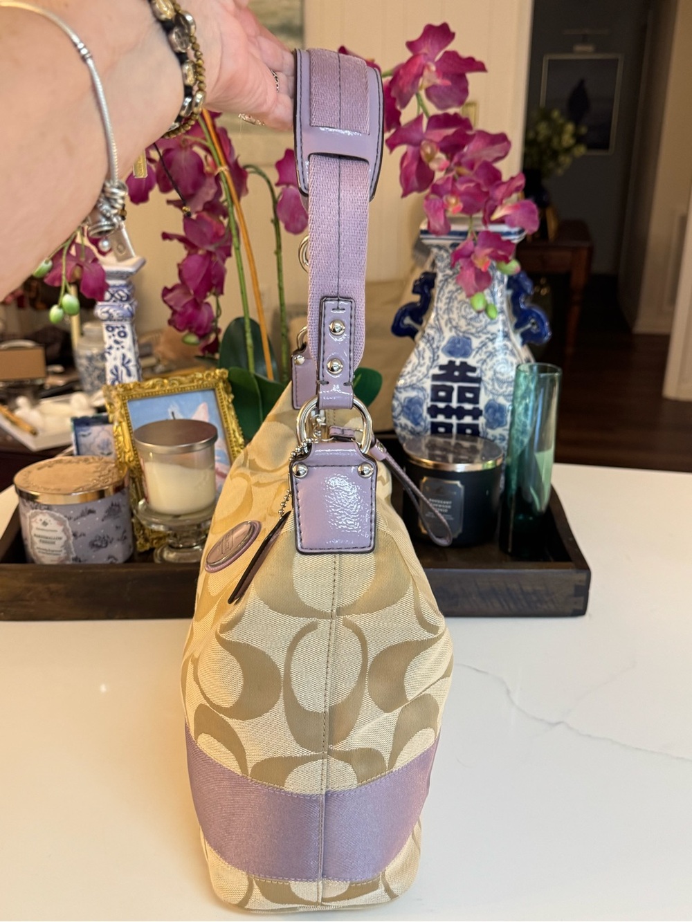 ππ€COACH SIGNATURE HOBO SHOULDER BAG! ππ€ - Picture 6 of 13
